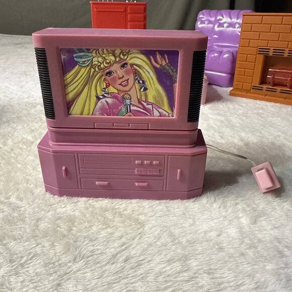 Rare 90s Meritus doll house Furniture Vintage Light Up Replacement Country Manor - Picture 7 of 11